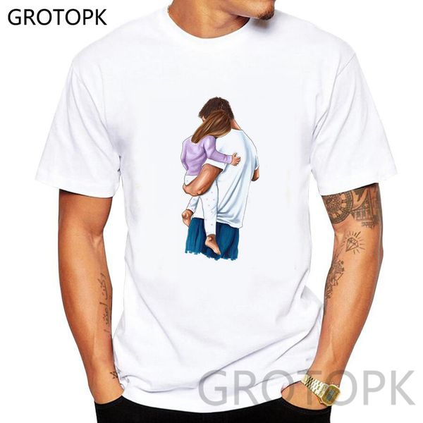 super dad and daughter warmth prints t shirt men summer short sleeve t-shirt father's day gifts casual cotton harajuku tshirt, White;black
super dad and daughter warmth prints t shirt men summer short sleeve t-shirt father's day gifts casual cotton harajuku tshirt, White;black