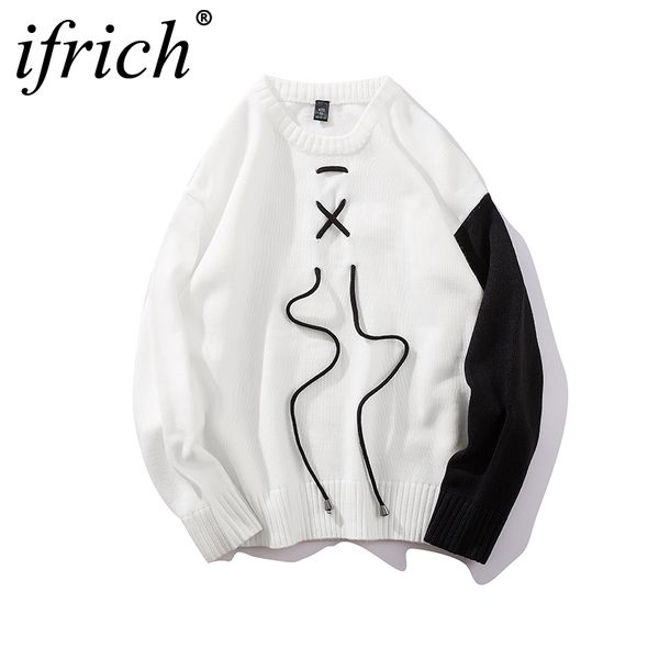 sweater men brand clothing mens thick slim fit sweater casual fashion shirt autumn winter pullover men pull homme sueter hombre, White;black
sweater men brand clothing mens thick slim fit sweater casual fashion shirt autumn winter pullover men pull homme sueter hombre, White;black