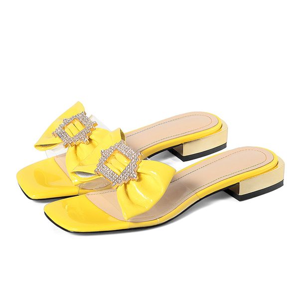 pgxxzlx 2020 summer new women's slippers patent leather slides womens shoes bow large size mules shoe women fashion slipper, Black
pgxxzlx 2020 summer new women's slippers patent leather slides womens shoes bow large size mules shoe women fashion slipper, Black
