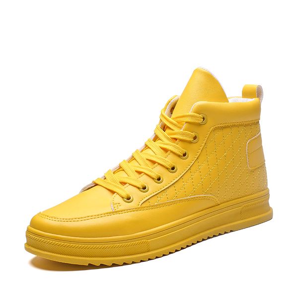 brand men shoes 2020 spring fashion boots shoes man high shoes men lace up casual shoe chaussure g25, Black
brand men shoes 2020 spring fashion boots shoes man high shoes men lace up casual shoe chaussure g25, Black