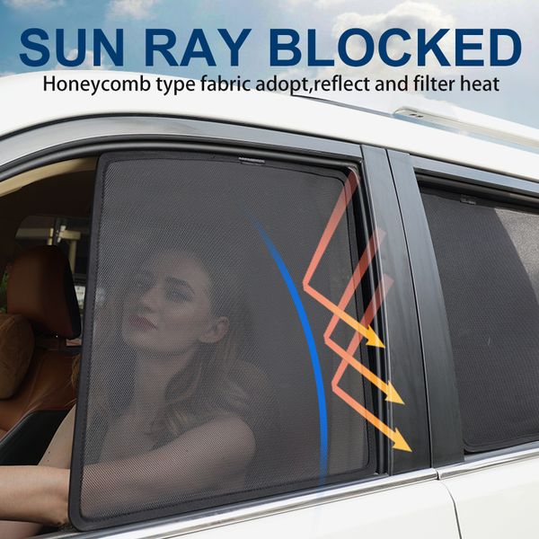 4pcs/set magnetic car side window sunshades mesh shade blind for mitsubishi asx 2016 2017 2018 2019 car window curtian black
4pcs/set magnetic car side window sunshades mesh shade blind for mitsubishi asx 2016 2017 2018 2019 car window curtian black