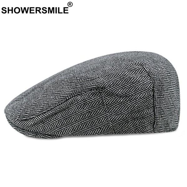 showersmile herringbone flat cap men grey vintage cotton beret women classic british style autumn winter ivy duckbill hat new, Blue;gray
showersmile herringbone flat cap men grey vintage cotton beret women classic british style autumn winter ivy duckbill hat new, Blue;gray