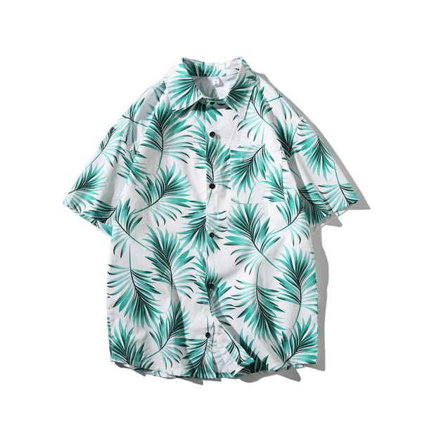 men hawaiian shirt short sleeve couple men and women plus-size casual floral five-cent short sleeve shirt beach, White;black
men hawaiian shirt short sleeve couple men and women plus-size casual floral five-cent short sleeve shirt beach, White;black