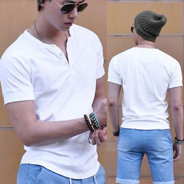 thefound casual men's cotton tee shirt t-shirt slim fit short sleeve summer casual t shirt white&blue plus size m-2xl, White;black
thefound casual men's cotton tee shirt t-shirt slim fit short sleeve summer casual t shirt white&blue plus size m-2xl, White;black