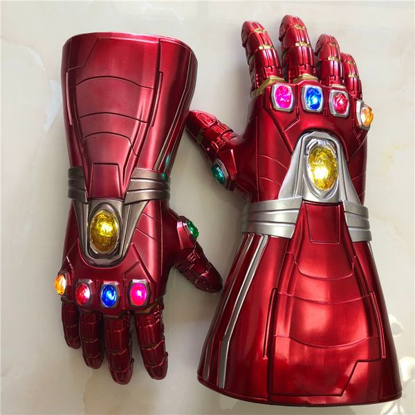 1: 1 led light 4 thanos stone cosplay iron man gloves tony stark superhero cosplay props pvc kid gift
1: 1 led light 4 thanos stone cosplay iron man gloves tony stark superhero cosplay props pvc kid gift