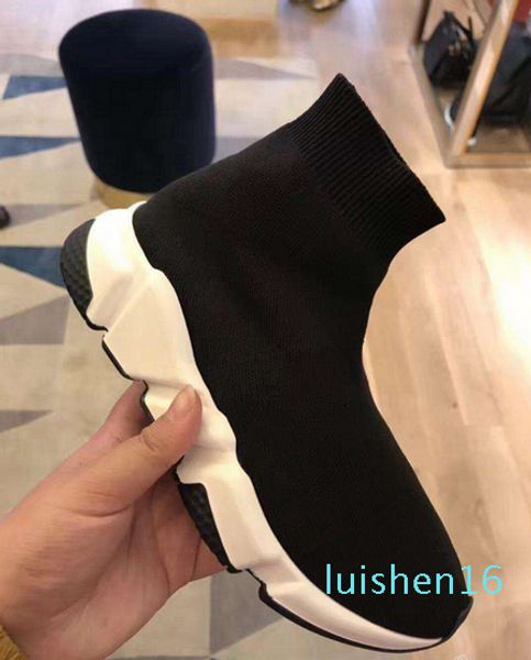 2020 brand designer sneakers air sock shoes speed trainer men women fashion triple baskets race runner superstars shoes l16, Black
2020 brand designer sneakers air sock shoes speed trainer men women fashion triple baskets race runner superstars shoes l16, Black