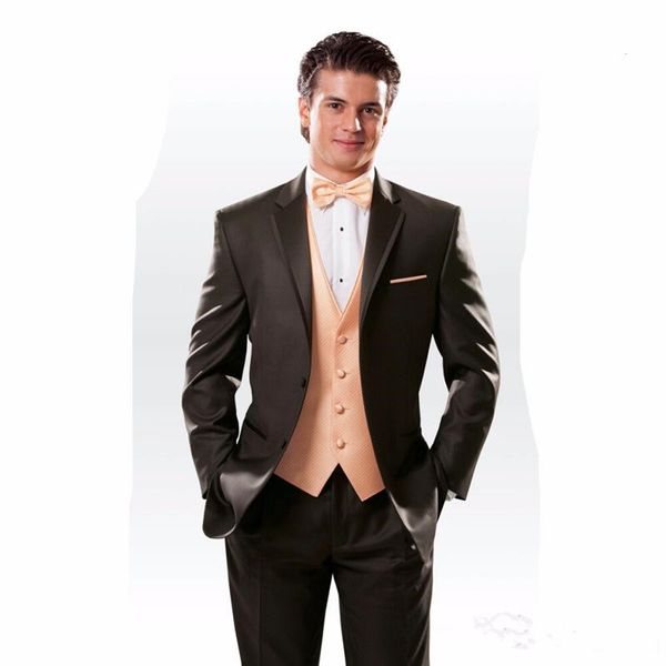 new black slim fit wedding suits groom tuxedos business wear 3 pieces (jacket+pants+vest) bridegroom men suits man blazer 210, Black;gray
new black slim fit wedding suits groom tuxedos business wear 3 pieces (jacket+pants+vest) bridegroom men suits man blazer 210, Black;gray