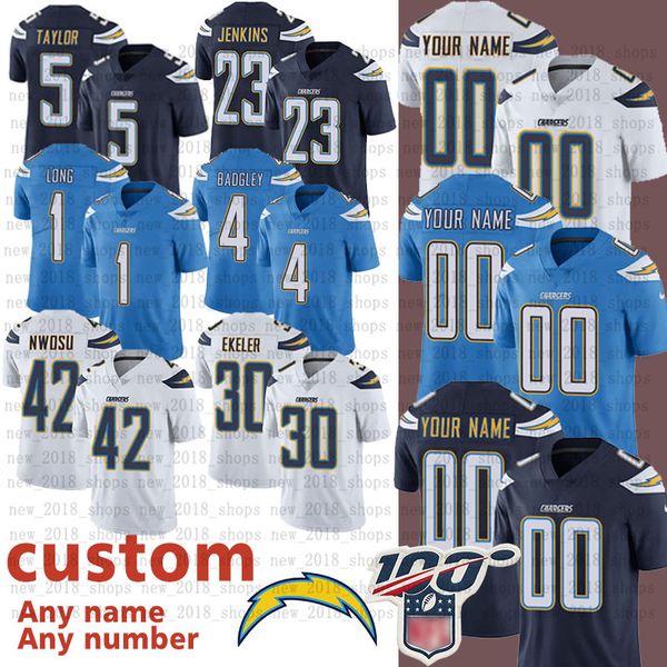 97 Joey Bosa Los Angeles Custom Jersey 99 JERRY TILLERY 5 TYROD TAYLOR 32 NASIR ADDERLEY 79 TREY PIPKINS 1 TY LONG NAVY
97 Joey Bosa Los Angeles Custom Jersey 99 JERRY TILLERY 5 TYROD TAYLOR 32 NASIR ADDERLEY 79 TREY PIPKINS 1 TY LONG NAVY