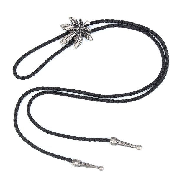 European and American Explosive Necklace Long Black Tie Rope Mens Knitted Maple Leaf Alloy Necklace Sweater Chain One Substitute Hair
European and American Explosive Necklace Long Black Tie Rope Mens Knitted Maple Leaf Alloy Necklace Sweater Chain One Substitute Hair