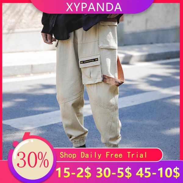 men's pants xypanda tide brand multi-pocket streamer beam foot japanese street trend small feet tooling trousers casual, Black
men's pants xypanda tide brand multi-pocket streamer beam foot japanese street trend small feet tooling trousers casual, Black