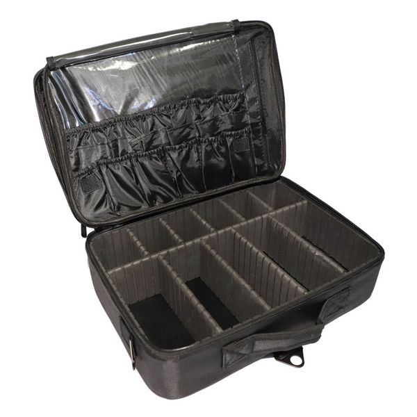 oxford fabric large capacity cosmetic bag portable travel makeup bag with shoulder strap black s
oxford fabric large capacity cosmetic bag portable travel makeup bag with shoulder strap black s
