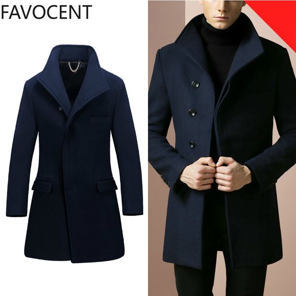 men's wool & blends coat mens long jacket thicken coats man winter woolen male overcoat fashion trench casual, Black
men's wool & blends coat mens long jacket thicken coats man winter woolen male overcoat fashion trench casual, Black
