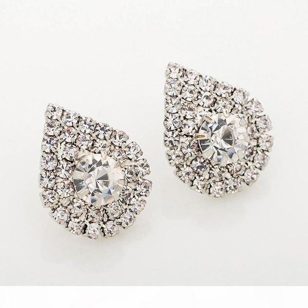 2017 fashion jewelry studding wedding earrings for brides popular rhinestone dress baldpates natural stone women earings e016, Silver
2017 fashion jewelry studding wedding earrings for brides popular rhinestone dress baldpates natural stone women earings e016, Silver