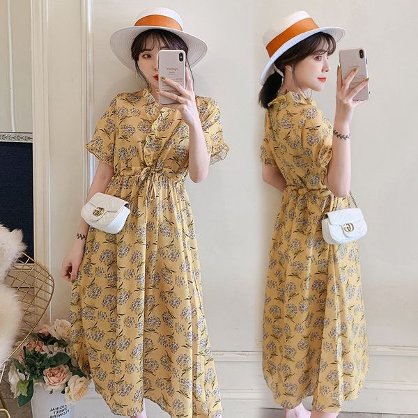 maternity clothes 2019 pregnant women dress summer new style short sleeve pregnant women chiffon dress large size dress, White
maternity clothes 2019 pregnant women dress summer new style short sleeve pregnant women chiffon dress large size dress, White