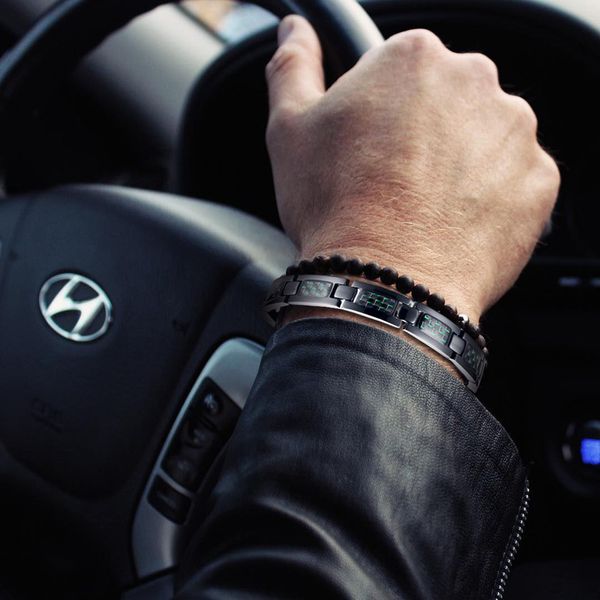 gents black stainless steel with carbon fiber magnetic bracelet for men 4 in 1 bio elements braslet bangle brackelts male jewels, Golden;silver
gents black stainless steel with carbon fiber magnetic bracelet for men 4 in 1 bio elements braslet bangle brackelts male jewels, Golden;silver