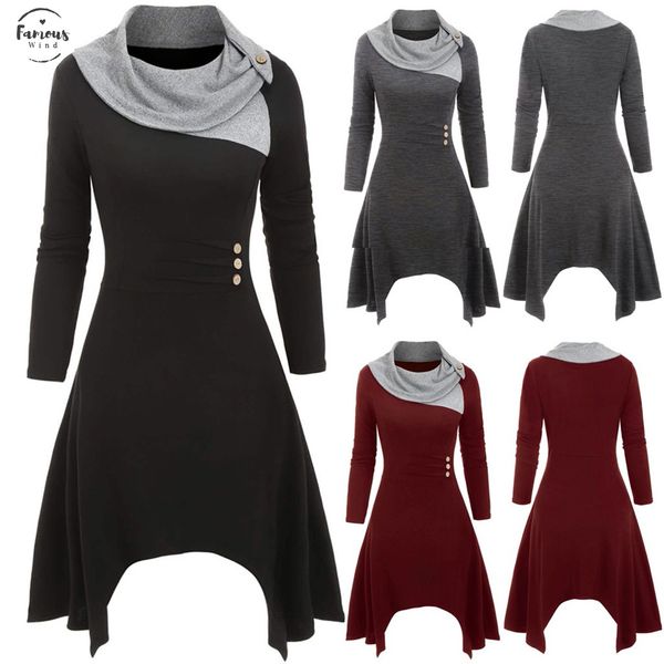dress women dresses summer dresses vadim dresses mujer 2020 woman plaid casual pat, Black;gray