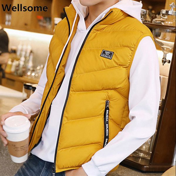 men's vests winter jackets men waistcoat men fashion sleeveless jacket male zipper coat warm vests mens plus size xs-4xl 7885, Black;white
men's vests winter jackets men waistcoat men fashion sleeveless jacket male zipper coat warm vests mens plus size xs-4xl 7885, Black;white