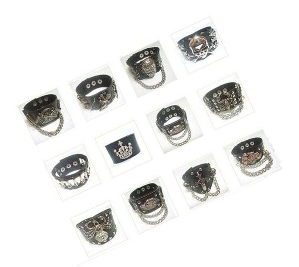 10pcs/lot mix styles real leather bangles charm bracelets for diy craft jewelry gift 8inch lb5*, Golden;silver
10pcs/lot mix styles real leather bangles charm bracelets for diy craft jewelry gift 8inch lb5*, Golden;silver