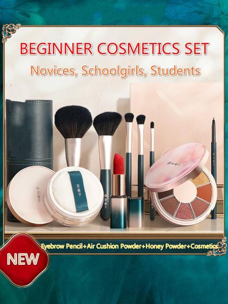cosmetics suit woman full set of beginner student novice eyebrow pencil air cushion powder powder, honey powder and
cosmetics suit woman full set of beginner student novice eyebrow pencil air cushion powder powder, honey powder and