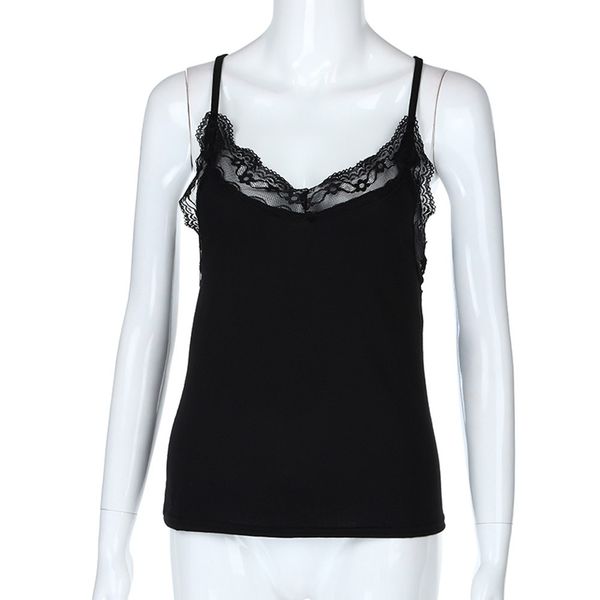 girl camisole women spring summer lace vest fashion solid color v-neck casual cotton sleeveless t-shirt tank top, Black;white
girl camisole women spring summer lace vest fashion solid color v-neck casual cotton sleeveless t-shirt tank top, Black;white