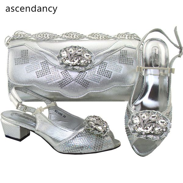 latest sliver color italian shoes with matching bags nigerian party shoe and bag sets african women wedding shoes and bag sets, Black
latest sliver color italian shoes with matching bags nigerian party shoe and bag sets african women wedding shoes and bag sets, Black