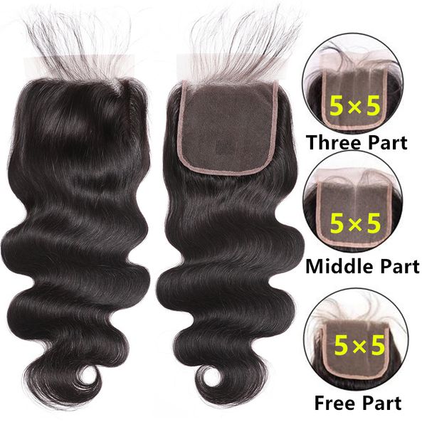 5x5 кружева закрытие объемная волна человеческих волос пучки бесплатно в середине три части, Black
5x5 кружева закрытие объемная волна человеческих волос пучки бесплатно в середине три части, Black