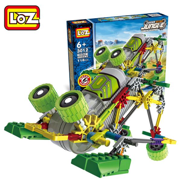 loz dinosaur& alien robt building blocks, diy electric model developmental toy, can walk, combine, for kid' birthday' party christ
loz dinosaur& alien robt building blocks, diy electric model developmental toy, can walk, combine, for kid' birthday' party christ