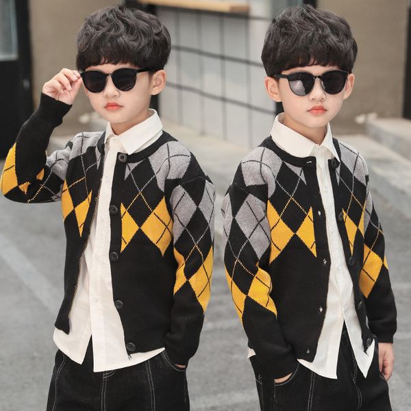 children's clothing boy cardigan sweater new big boy jacket autumn 6-15 years old children's coat shirt, Blue
children's clothing boy cardigan sweater new big boy jacket autumn 6-15 years old children's coat shirt, Blue