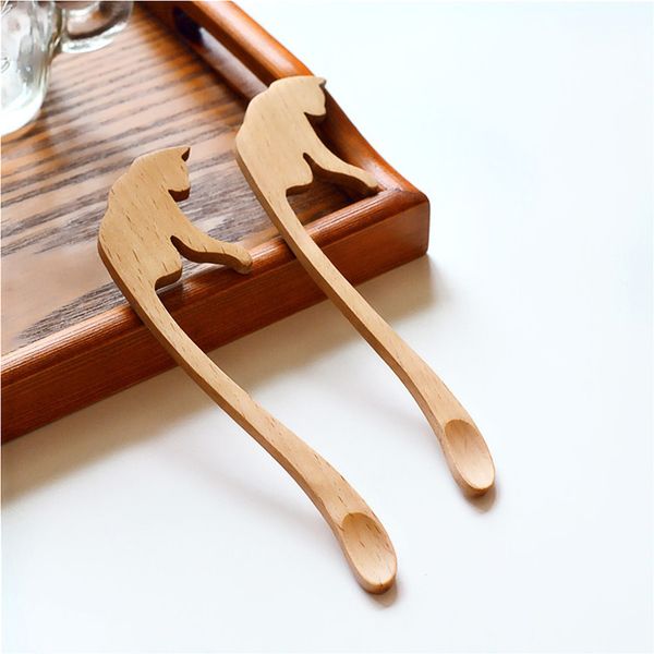 wooden cat shaped coffee tea spoons long handle mixing scoop stirring rod kitchen tableware wholesale
wooden cat shaped coffee tea spoons long handle mixing scoop stirring rod kitchen tableware wholesale