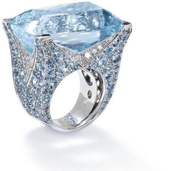 european and american fashion popular natural stone ring personality exaggerated blue square ring valentine's day gift, Golden;silver
european and american fashion popular natural stone ring personality exaggerated blue square ring valentine's day gift, Golden;silver
