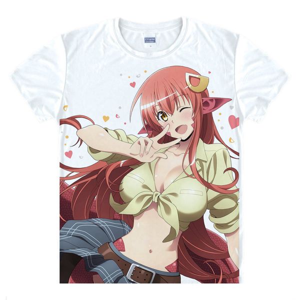 anime shirt monster musume t-shirts multi-style short everyday life with monster girls miia papi cosplay motivs shirts tee-style147-no16, White;black
anime shirt monster musume t-shirts multi-style short everyday life with monster girls miia papi cosplay motivs shirts tee-style147-no16, White;black