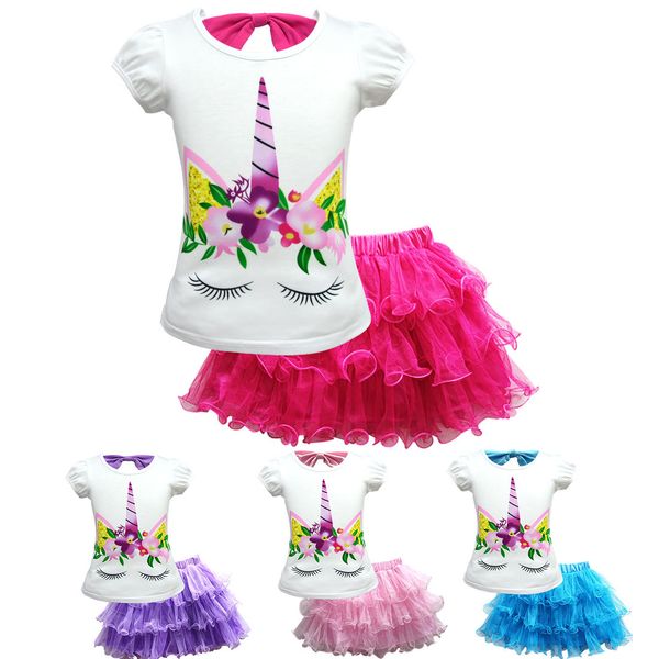 kid girl clothes set for girl unicorn short sleeve and pink tutu lace skirts summer adorable clothes kids size 5-8years, White
kid girl clothes set for girl unicorn short sleeve and pink tutu lace skirts summer adorable clothes kids size 5-8years, White
