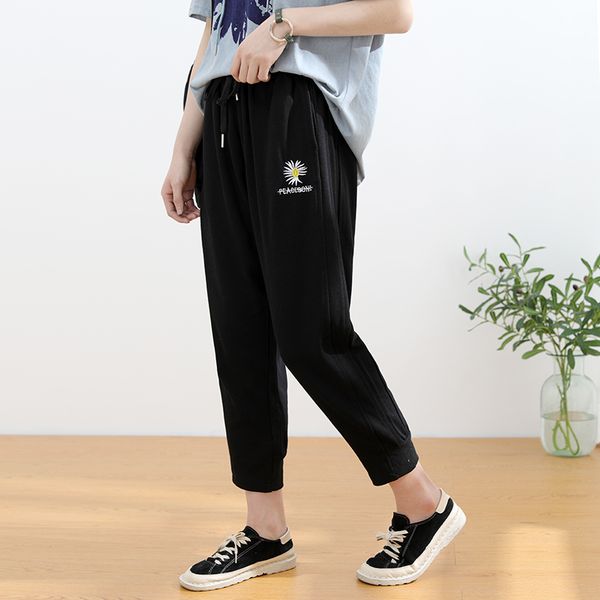 pants female loose straight 2020 spring summer thin cotton high-waiste elastic waist plus size casual women harem pants, Black;white
pants female loose straight 2020 spring summer thin cotton high-waiste elastic waist plus size casual women harem pants, Black;white
