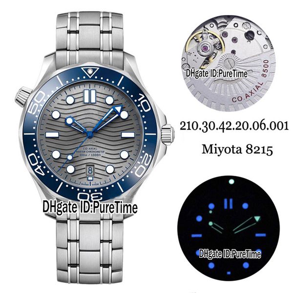 new drive 300m 210.30.42.20.06.001 steel case blue bezel gray texture dial miyota 8215 automatic mens watch watches puretime e12f6, Slivery;brown
new drive 300m 210.30.42.20.06.001 steel case blue bezel gray texture dial miyota 8215 automatic mens watch watches puretime e12f6, Slivery;brown