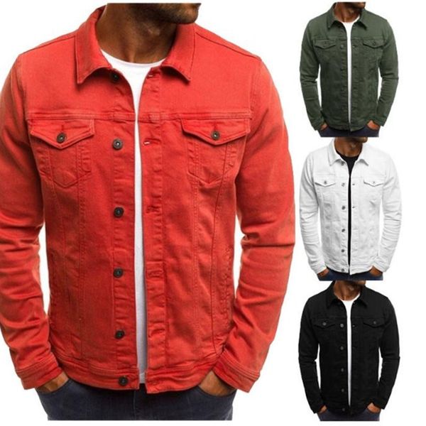 2019 new slim multi-pocket workman jacket slim jacket casual man men's denim jackets, Black;brown
2019 new slim multi-pocket workman jacket slim jacket casual man men's denim jackets, Black;brown