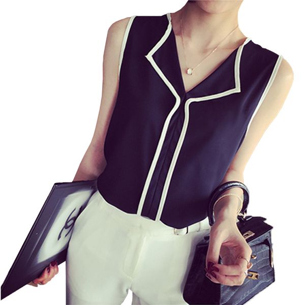 women blouses women summer chiffon fashion womens casual white v neck sleeveless black side chiffon blouse shirt work wear
women blouses women summer chiffon fashion womens casual white v neck sleeveless black side chiffon blouse shirt work wear