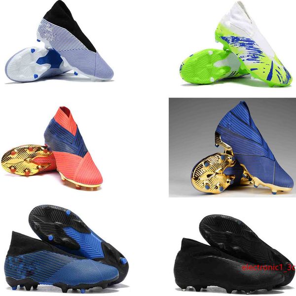2019 new arrival mens messi nemeziz 19.3 laceless fg md 19 x slip-on soccer shoes football high ankle outdoor boots cleats
2019 new arrival mens messi nemeziz 19.3 laceless fg md 19 x slip-on soccer shoes football high ankle outdoor boots cleats