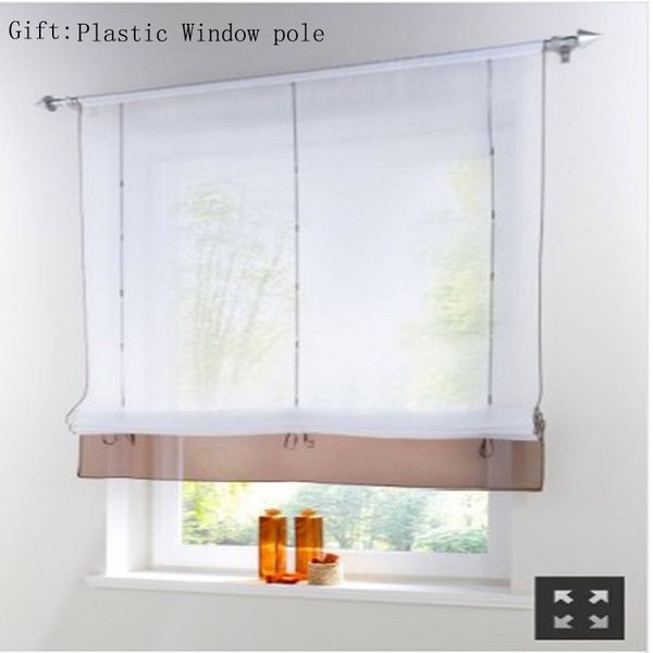 decoration garden kitchen short curtain liftering ribbon roman curtain height adjustable roman blinds rod pocket style
decoration garden kitchen short curtain liftering ribbon roman curtain height adjustable roman blinds rod pocket style