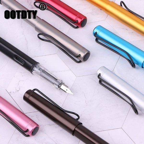 aluminum alloy new fountain pen student pen gift nib 0.38mm calligraphy durable dropshipping
aluminum alloy new fountain pen student pen gift nib 0.38mm calligraphy durable dropshipping