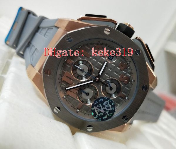 topselling высококачественная версия n8 44mm offshore 26210 26210oi.оо.a109cr.01 18 карат розовое золото vk кварцевый хронограф workin мужск, Slivery;brown 
topselling высококачественная версия n8 44mm offshore 26210 26210oi.оо.a109cr.01 18 карат розовое золото vk кварцевый хронограф workin мужск, Slivery;brown