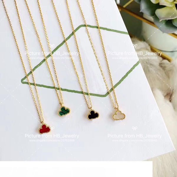 есть марки мини 9 мм роскошные ювелирные изделия от uca цветок дизайнер ожерелье для леди женщины партия свадьба для невесты подлинное ожере, Silver