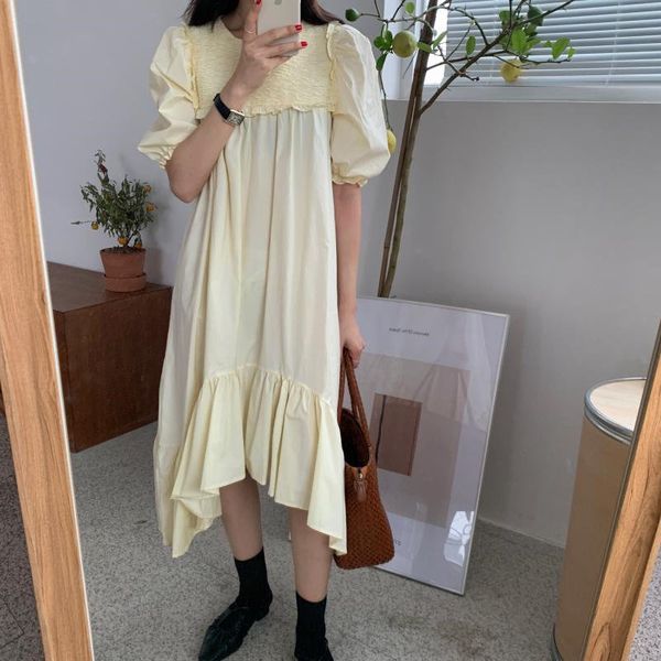 new new chic waistband irregular thin 2020 lace up summer short sleeve solid brief all match sweet dresses vestidos, White;black
new new chic waistband irregular thin 2020 lace up summer short sleeve solid brief all match sweet dresses vestidos, White;black