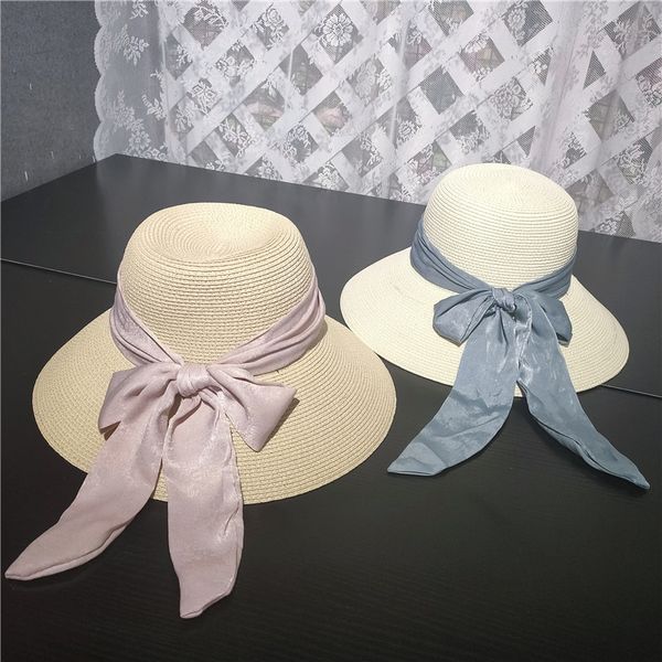 summer french paris straw sunscreen mercerized ribbon bowknot straw hat showing temperament fairy travel sunscreen hat, Blue;gray
summer french paris straw sunscreen mercerized ribbon bowknot straw hat showing temperament fairy travel sunscreen hat, Blue;gray