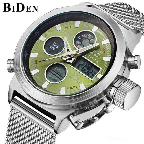 biden mens watches quartz watch men digital analog dual display led men's watches relogio masculino, Slivery;brown
biden mens watches quartz watch men digital analog dual display led men's watches relogio masculino, Slivery;brown