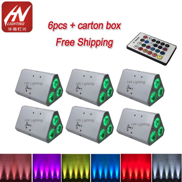 6pcs mini wedge par light 3x18w rgbwa uv battery power ir remote dj uplight led wireless uplighting for weddings bar club wall washer spotli
6pcs mini wedge par light 3x18w rgbwa uv battery power ir remote dj uplight led wireless uplighting for weddings bar club wall washer spotli