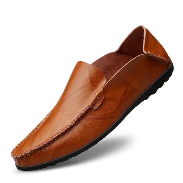 new fashion casual men shoes leather loafers moccasins men comfortable soft breathable driving footwear big size 47, Black
new fashion casual men shoes leather loafers moccasins men comfortable soft breathable driving footwear big size 47, Black