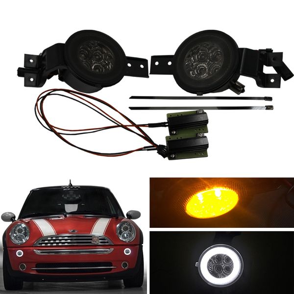 dot утвержденная smoke lens водить driving стояночные огни w / turn signal light ассамблея can-шины ошибка free для mini cooper r50 r52 r53
dot утвержденная smoke lens водить driving стояночные огни w / turn signal light ассамблея can-шины ошибка free для mini cooper r50 r52 r53