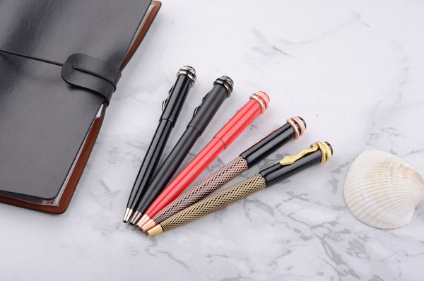 office pen commercial metal ballpoint pen gift stationery core solventborne automatic ball pens for school office 1.0mm/0.7mm refills, Blue;orange
office pen commercial metal ballpoint pen gift stationery core solventborne automatic ball pens for school office 1.0mm/0.7mm refills, Blue;orange