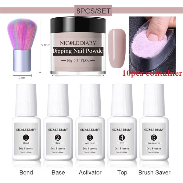 8Pcs/set Dipping Nail Glitter Powder Kits Nude Pink Gradient French Chrome Pigment Natural Fast Dry Without Lamp Cure 6/4pcs
8Pcs/set Dipping Nail Glitter Powder Kits Nude Pink Gradient French Chrome Pigment Natural Fast Dry Without Lamp Cure 6/4pcs