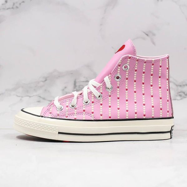 2020 new canvas shoes valentine's day heart leather pink canvas 70s love fearlessly leather 70s pure women casual shoes siize 35-39, White;red
2020 new canvas shoes valentine's day heart leather pink canvas 70s love fearlessly leather 70s pure women casual shoes siize 35-39, White;red